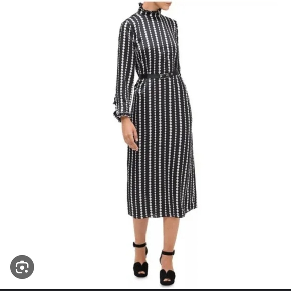 [00] KATE SPADE collection BNWOT 100%silk pearl drops dress - Picture 2 of 8